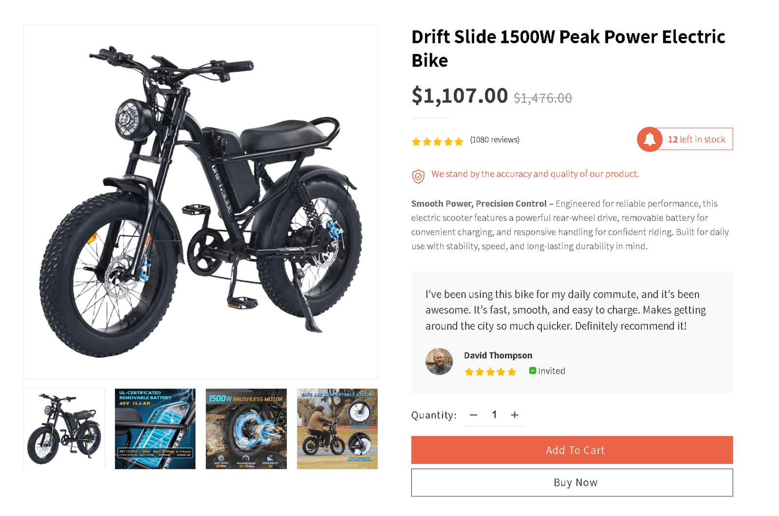 Drift Slide Bike limited time offer